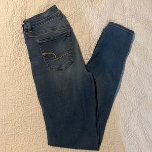 Light Wash Skinny 8 Long